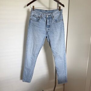 Levi's Light Blue Straight-Leg Jeans
